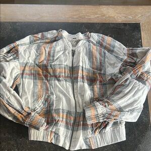 Free People Zip-Up Jacket